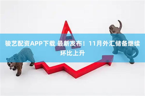 骏艺配资APP下载 最新发布！11月外汇储备继续环比上升